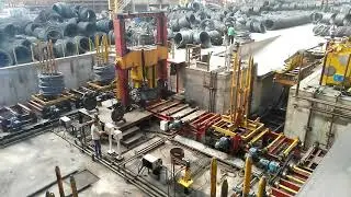 Pallet type coil handling system