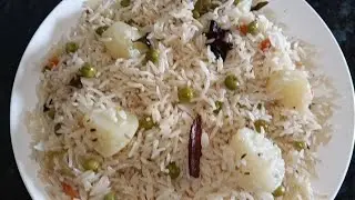 Matar potato pulao # मटर आलू पुलाव #food #cooking # YouTube video 