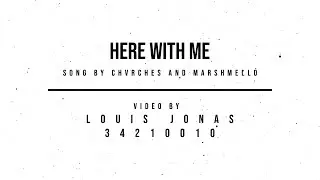 Here With Me (feat. CHVRCHES)  | Motion Lyric Video