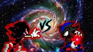 SONIC DARK FLEETWAY V4 OP VS DARK SONOW V4 OP in Mugen