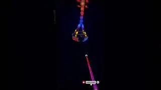 Extreme Spinning Ride in Slow Motion #ride #adventure #goosefair #shorts #viral #rollercoaster