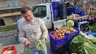 MANİSA DEMİRCİ SALI PAZARINDAN GÖRÜNTÜLER 30-12-2025