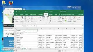 Web Query Excel 2016: Importing data from a website to your spreadsheet