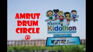 Drum Circle by Amrut Bhat - Nashik Kidothon Drum Jamm