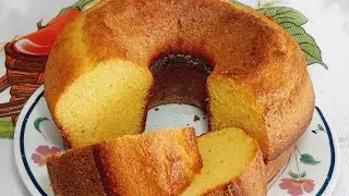 Bolo de Fubá bem fofinho sem trigo sem glúten fácil delicioso feito em minutos 