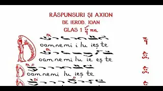 Raspunsuri Mari, glas I, de Ierod. Ioan