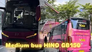 MEDIUM BUS HINO GB150 Vtrans #818 by laksana