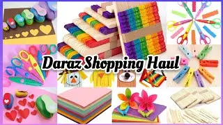 Daraz Shopping Haul - Craft Accessories - Daraz Sale