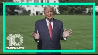 President Trump will travel to Florida on Monday