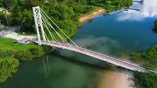 Praia do Capri S&atilde;o Francisco do Sul - Voo a&eacute;reo Drone DJI mini 2