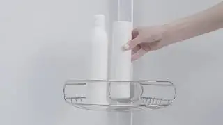 SUPERHOME CENTER DIY SIMPLEHUMAN BT1062 TENSION SHOWER CADDY
