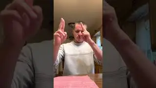 Sign Language, wedding vow to my wife, attempt #2