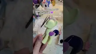 First try at Magic Wings👀💜✨️#ooak #resin #mlp #craft #mylittlepony #mlpartist