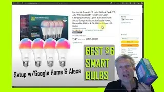 BEST SMART BULB ON AMAZON? Luckystyle Smart Bulbs Review & Setup