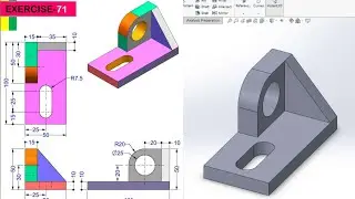 SolidWorks tutorial  Medium Level Test