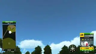 Golden Tee Great Shot on Eagles Peak!