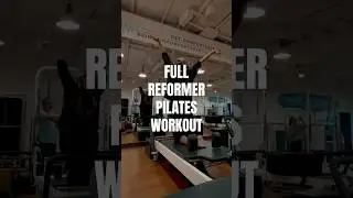 Soft Life Reformer Pilates 🤍 | Stretch & Flow Routine #shorts