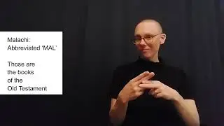 How To Sign The Books Of The Bible: Explained - ASL ONLY