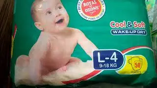 Royal ozone | preminm | large size 50 pes diapers
