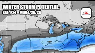 Light snow this evening + Winter Storm Risks this Weekend