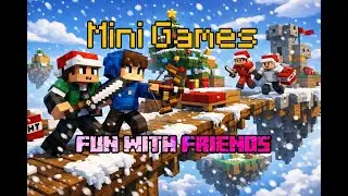 Fun Minecraft Minigames stream after a long time! Join guys! 24/7 Online!
