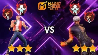 TERRY BOGARD VS K' ‼️ SIAPA PEMENANGNYA ⁉️ @MagicChessGoGo #MagicChessGoGo 