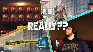 THE LUCK IS GONE! PUBG MOBILE CRATE OPENING (RIP)