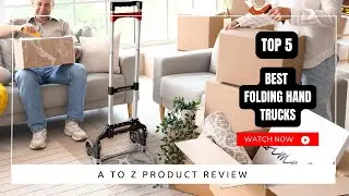 Best Folding Hand Trucks On Amazon / Top 5 Product ( Reviewed & Tested )
