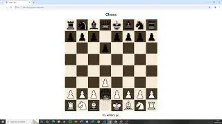 Sister who can't play chess attempting to use chess project