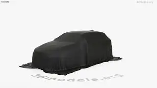 Car Cover Black Hatchback 3D model by 3DModels.org