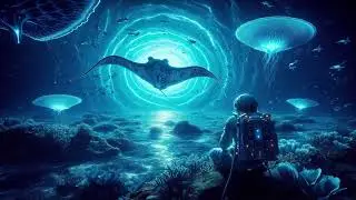 AI Sci Fi dedicated to legends of deep sea exploration notebookLM audio UHD