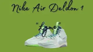Nike Air Deldon 1 &ldquo;Lyme&rdquo; DROPS October 06, 2022 DETAILED LOOK #nike #nikeair #airdeldon