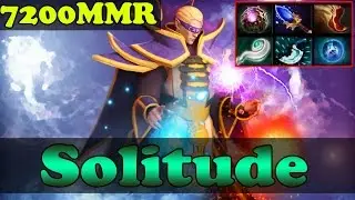 Dota 2 - Solitude 7300 MMR Plays Invoker vol 4 - Ranked Match Gameplay