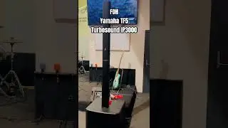 Church Sound Setup FOH Yamaha TF5 ,Turbosound IP3000