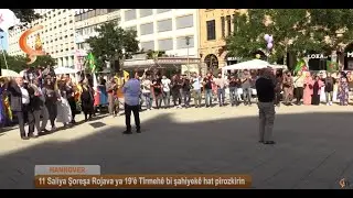 HANNOVER  |  11 Saliya Şoreşa Rojava ya 19'&ecirc; T&icirc;rmeh&ecirc; bi şahiyek&ecirc; hat p&icirc;rozkirin