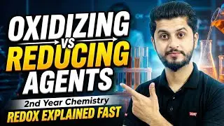 Oxidizing vs Reducing agents|Electrochemistry|2nd year chemistry|unlock your concept within5 minutes