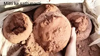 New crumbling video pure red dirt pest pouring dry sheet crumbling​🤤❤️#pure #dasty#satisfying 