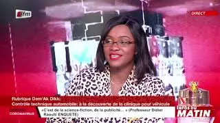 Infos du matin 08 D&eacute;cembre 2020 - DEM'AK DIKK avec Mouhamed Samb