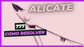 🛠️{RESOLVIDO}💡como afiar alicate 777 com PROBLEMA no fechamento