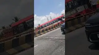 NH4 Bangalore KSRTC bus accident