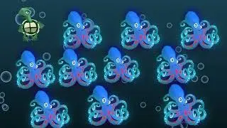 Count to 10 Preschool learning w/ sharks, fireflies, seals, & sleeping turtles! Count with Shelby.
