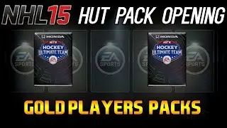 NHL 15 HUT Pack Opening - Gold Players Packs