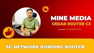 Mine C3 5G Bonding Router! Boost your connectivity with 5G Bonding