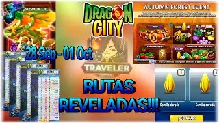 ISLA MINI BOSQUE MAGICO: TODAS las TABLAS & RUTAS REVELADAS| Dragon City| Traveler