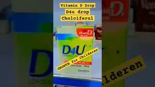 D4u Drop ||Vitamin D||Cholciferol||Support Bones#pharmacist