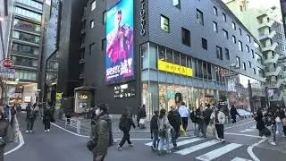 Mega Don Quixote by Shinjuku area and busy streets around