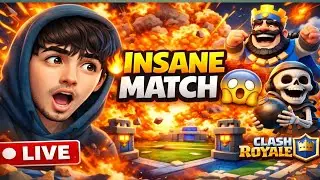 „LIVE Clash Royale 🔥 Road to Top Liga! Unfassbare Plays & Deck Tipps“
