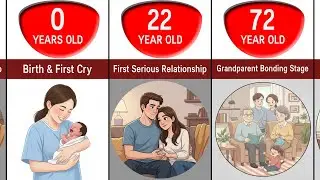 Average Male Age for Everything - From Birth to Death
