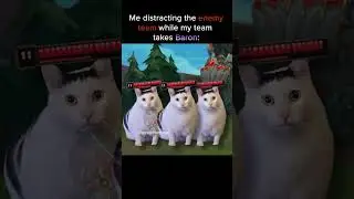 Me distracting the enemy team while my team takes baron #leagueoflegendsmemes #leagueoflegends