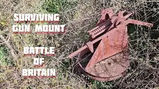 WW2 Battle Of Britain Gun Mount